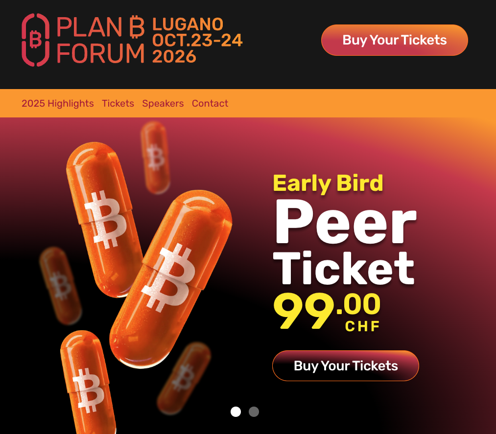 Plan ₿ Forum Lugano 2026