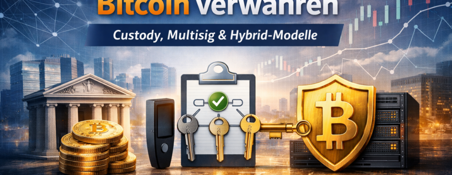 Wie Unternehmen Bitcoin verwahren