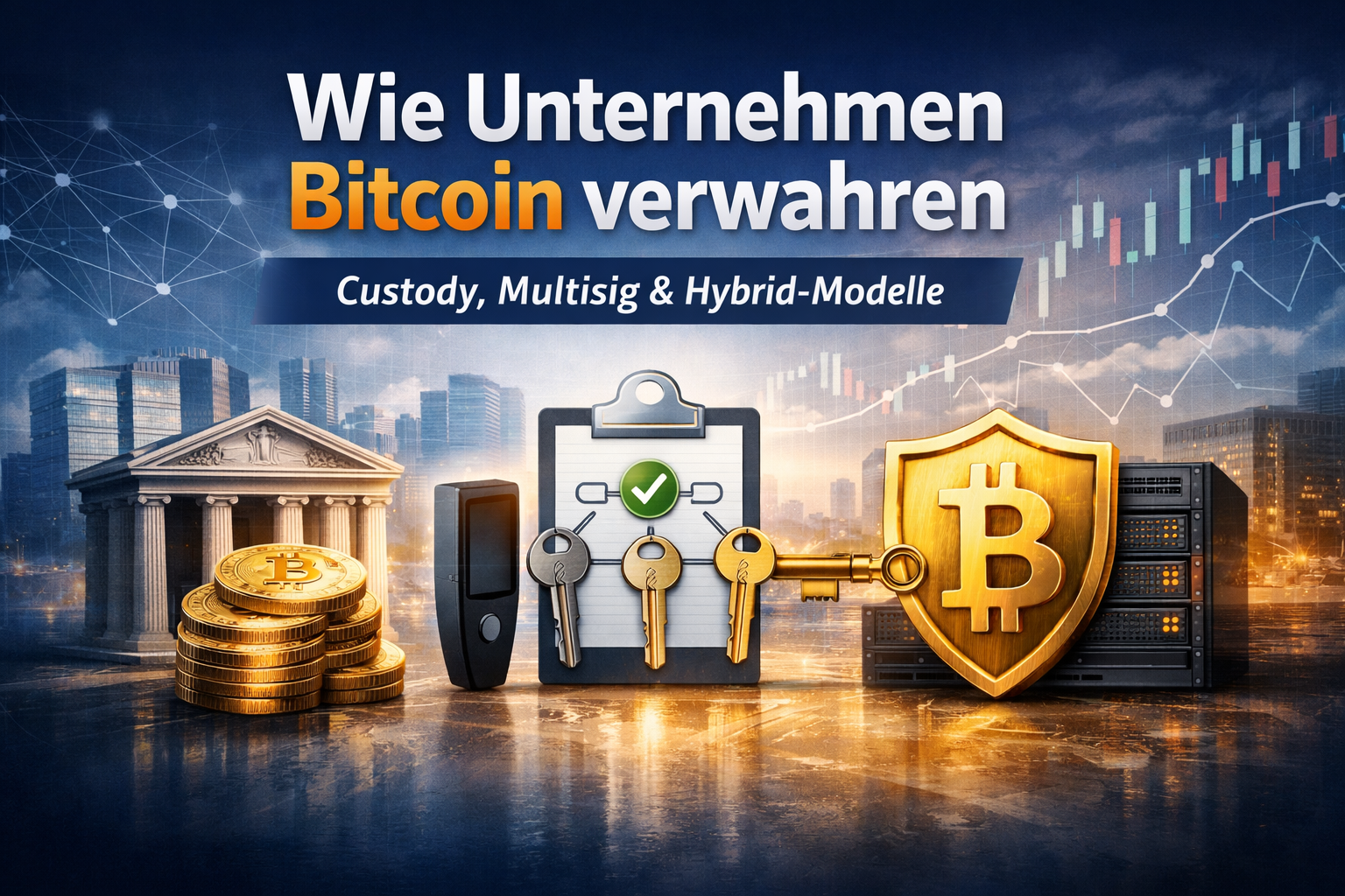 Wie Unternehmen Bitcoin verwahren