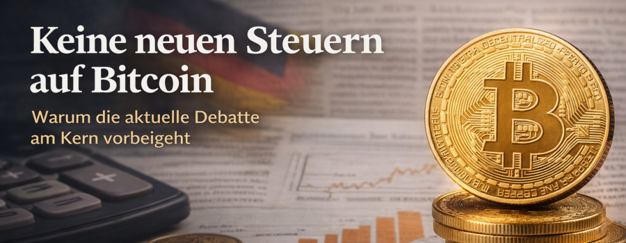 No new taxes on Bitcoin