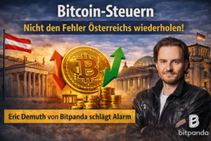 Bitcoin-Steuern Nicht den Fehler von Österreich wiederholen Eric Demuth von Bitpanda schlägt Alarm