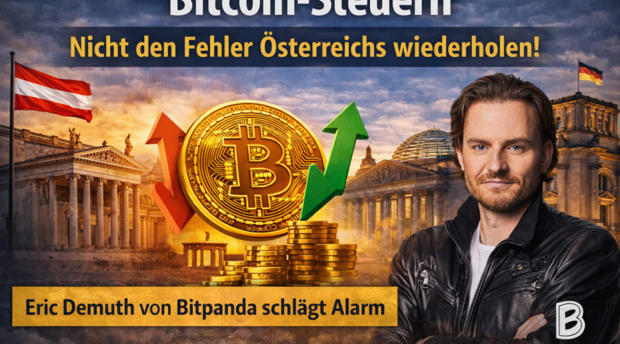 Bitcoin-Steuern Nicht den Fehler von Österreich wiederholen Eric Demuth von Bitpanda schlägt Alarm