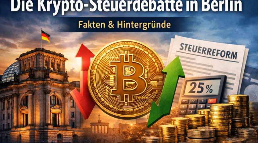 Krypto-Steuerdebatte in Berlin