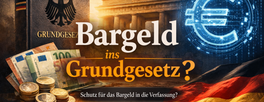 bargeld ins Grundgesetzt