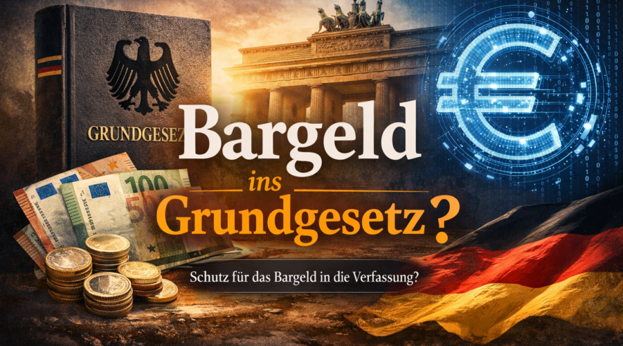 bargeld ins Grundgesetzt