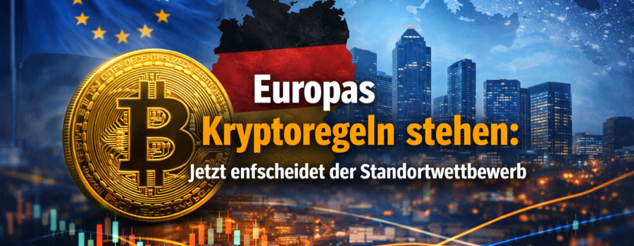 Kryptoregulierung und Standortwettbewerb in Europa