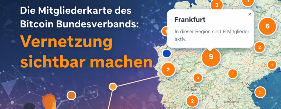 Mitgliederkarte des Bitcoin Bundesverbands entdecken