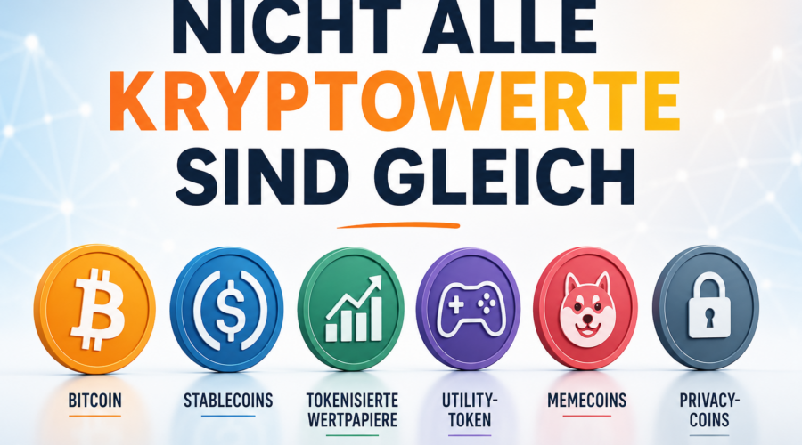 Nicht alle Kryptowerte sind gleich