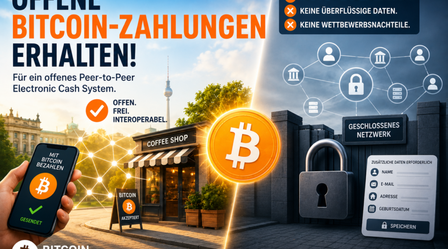 Offene Bitcoin Zahlungen erhalten