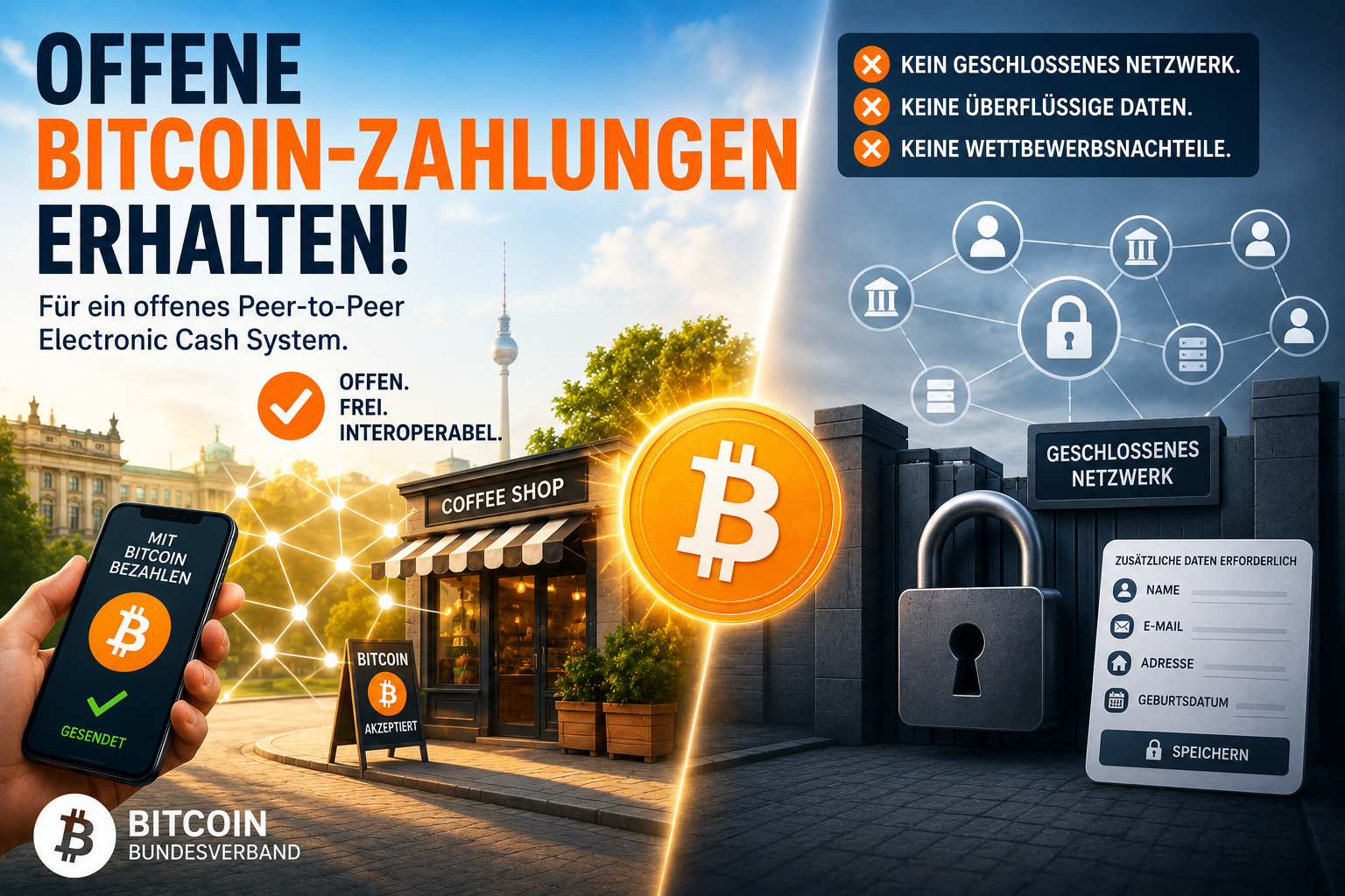 Offene Bitcoin Zahlungen erhalten
