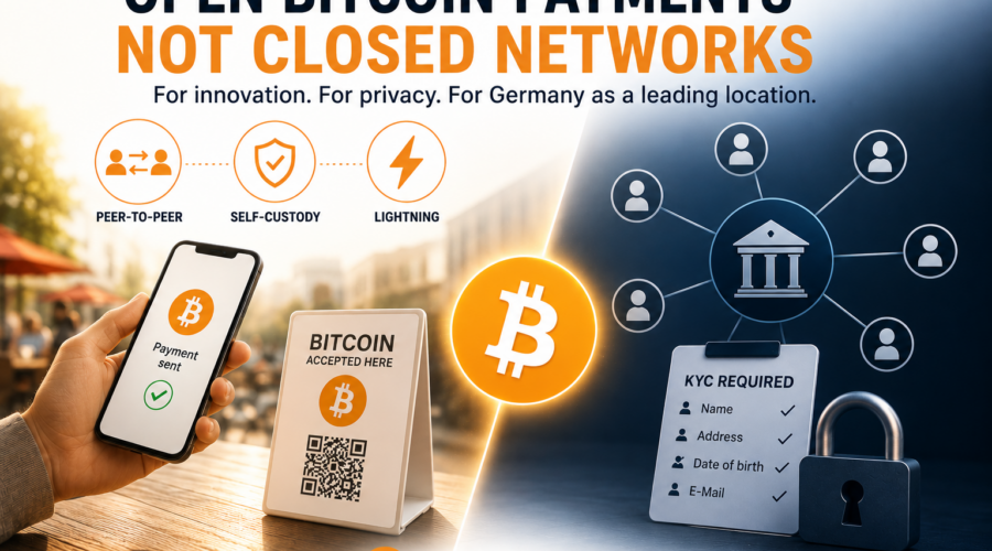 open Bitcoin Payments Not closed networks