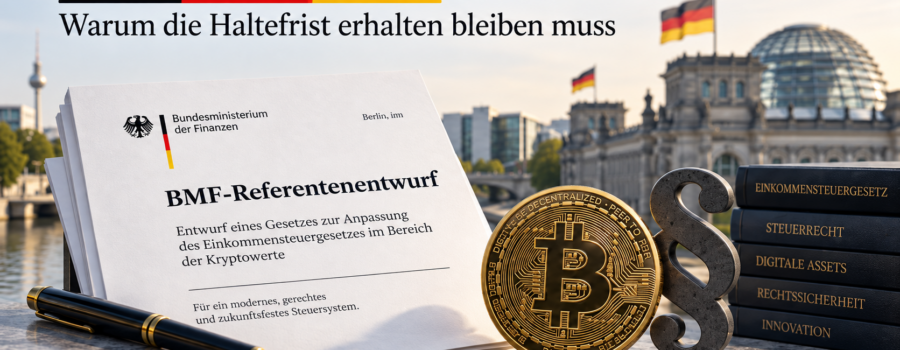BMF plant Systemwechsel bei der Bitcoin-Besteuerung