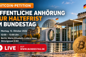 Bitcoin Hearing in the Bundestag