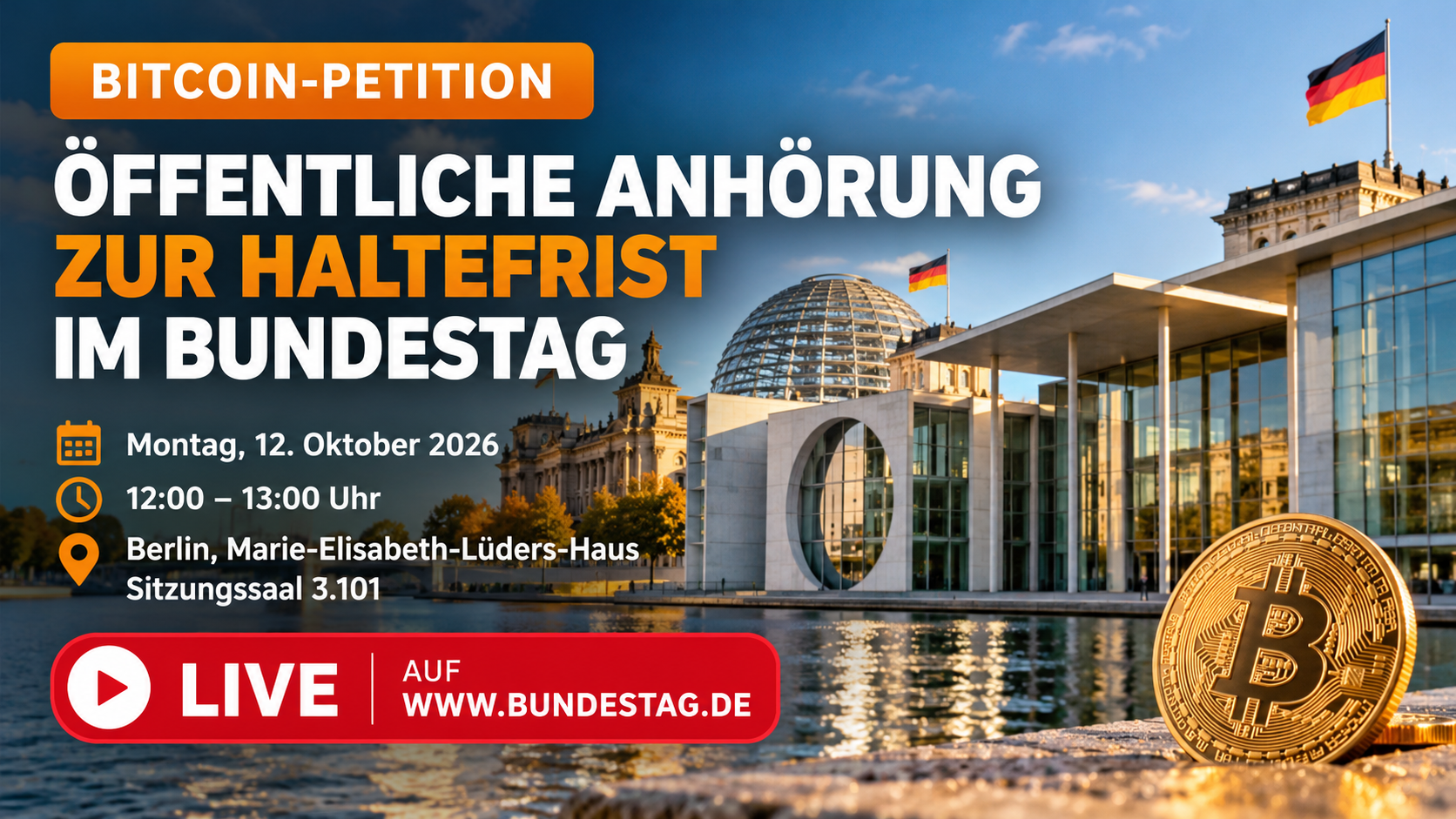 Bitcoin-Anhörung im Bundestag