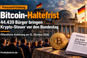 Bitcoin Holding Period Before the Bundestag