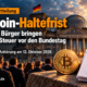 Bitcoin Holding Period to Be Debated in the Bundestag: Public Hearing on the Petition Scheduled for October 12